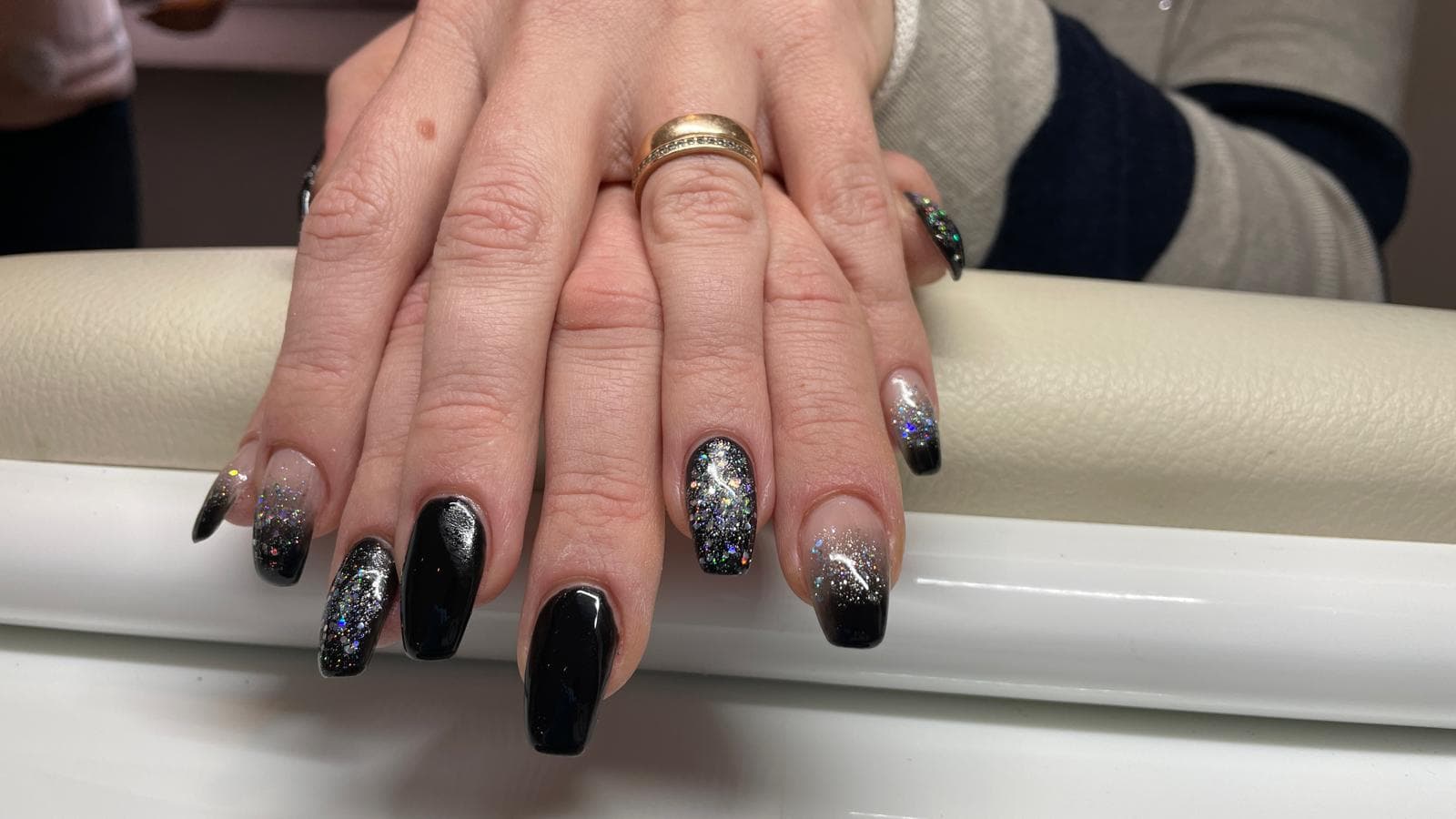 Nägel auffüllen / Farbe oder Glitzer - Acryl at kimnail
